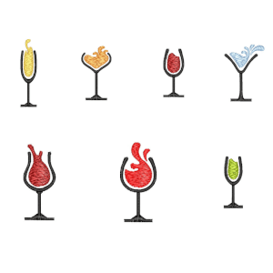 Cocktail Glass Design Pack