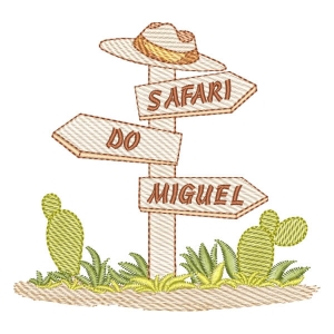 Placas de Safari (Pontos Leves)