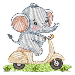 Elefantinho Motoqueiro (Pontos Leves)