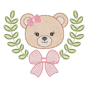 Ursinha em Moldura (Pontos Leves)