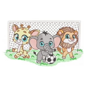 Animais Jogadores de Futebol (Pontos Leves)