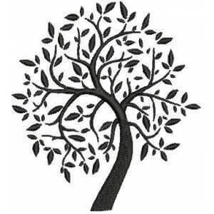Tree Embroidery Design