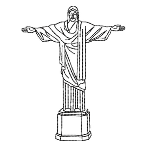 Cristro Redentor em Contorno