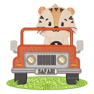Tigre Motorista (Pontos Leves)