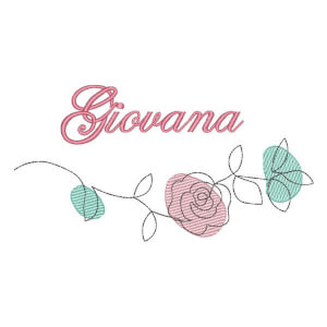 Nome com Flores (Pontos Leves)