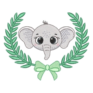 Elefante em Moldura (Pontos Leves)