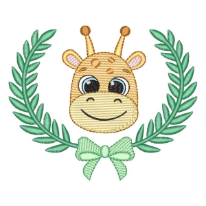 Girafa em Moldura (Pontos Leves)
