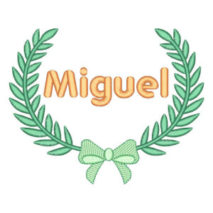 Nome em Moldura