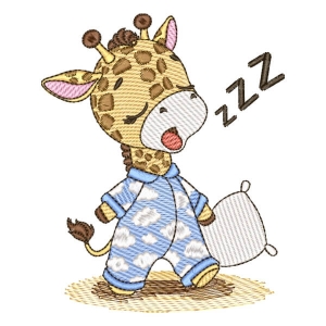 Girafa na Hora de Dormir (Pontos Leves)