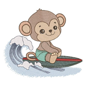 Macaco Surfista (Pontos Leves)