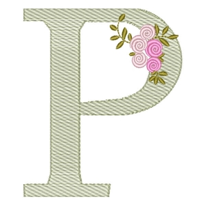 Monograma Letra P