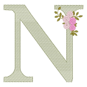 Monograma Letra N