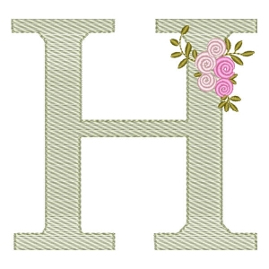 Monograma Letra H