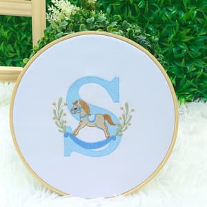  Alfabeto com Cavalinho de Balanço