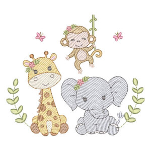 Animais Safari (Pontos Leves)