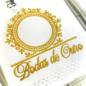 Moldura Bodas de Ouro