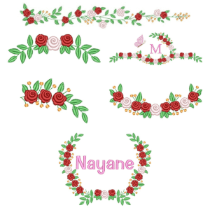  Arranjo de Rosas
