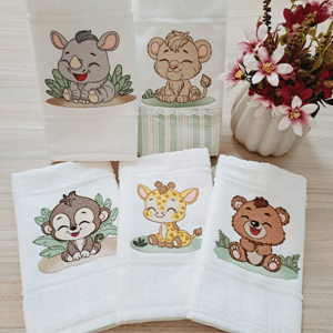 Safari Baby Animals (Quick Stitch) Design Pack