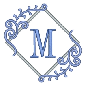 Moldura com Inicial