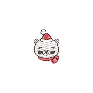 Mini Urso Natalino