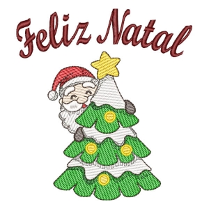 Papai Noel e Árvore de Natal (Pontos Leves)