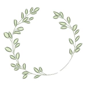 Moldura Floral em Contorno