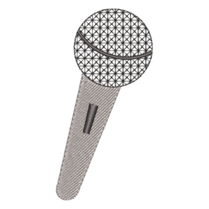 Microfone (Pontos Leves)