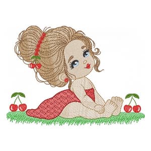 Menina Cute Cereja