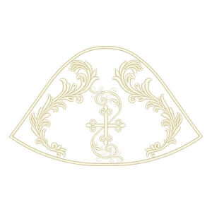 Matriz de bordado Manto Nossa Senhora (projeto no bastidor)