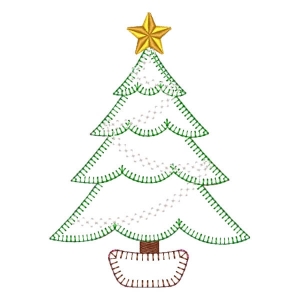 Árvore de Natal (Aplique)