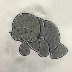 Ocean baby Embroidery Design
