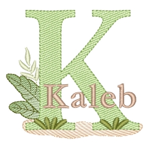 Alfabeto Safari com Nome Letra K (Pontos Leves)