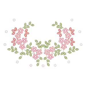 Arranjo Floral com Laço