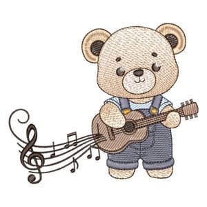 Ursinho com Violão (Pontos Leves)