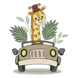 Animais Safari no carro (Pontos Leves)