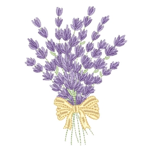 Lavanda com laço