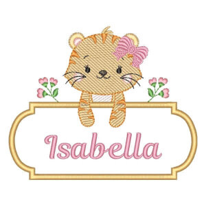 Tigrinha Menina Tag