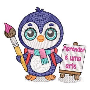 Pinguim de Volta às Aulas (Pontos Leves)
