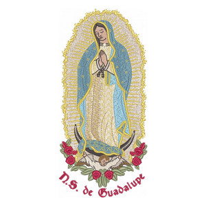 Matriz de bordado Nossa Senhora de Guadalupe