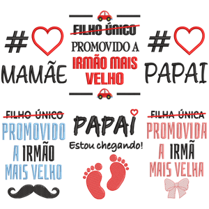 Pacote de Matrizes Frases Dedicatórias