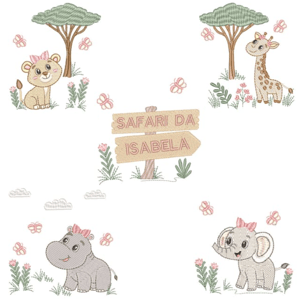  Safari Menina (Pontos Leves)