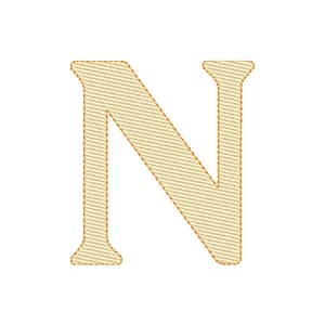 Letra N (Pontos Leves)