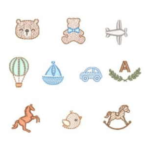 Mini Embroidery Design Pack