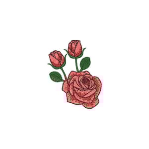 Matriz de bordado Arranjo de Rosas
