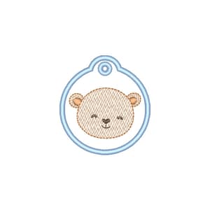 Bear (Applique) Embroidery Design