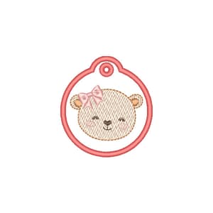 Bear (Applique) Embroidery Design