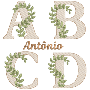  Alfabeto com Ramo (Pontos Leves)