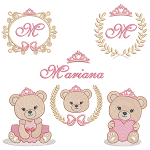  Ursinhas Princesas (Pontos Leves)