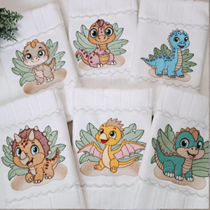 Baby Dinosaurs (Quick Stitch) Design Pack