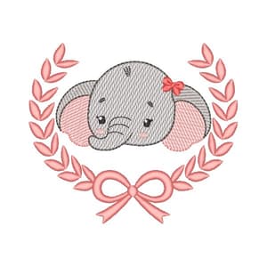 Elefantinha na Moldura (Pontos Leves)